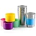 Stainless Steel Cups for Kids & Toddlers- set of 5 BPA -Free Drinking Tumblers(8oz)-Perfect Gift for Families, Healthy Lifestyle NIKOL SERIES Electropolished