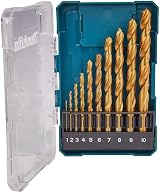 Makita D-72849 HSS TiN Drill Bit Eco Set 10 Piece view 2
