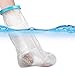 UpGoing Waterproof Leg Cast Cover for Shower Bath, Shower Cast Protector Watertight Bag Covers for Broken Surgery Leg Foot Ankle Wound and Burns - Half Leg Size (25