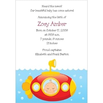 amazon birth announcements