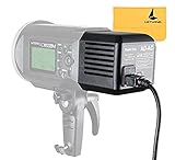 Godox AD600 AD-AC Power Source Adapter with 16.4'/5m Cable For Godox AD600 AD600B AD600M AD600BM Flashpoint XPLOR 600 Flash Monllights Strobe Lights