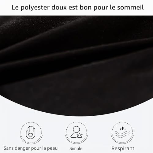 MAXYOYO Japanese Futon Mattress Floor Padded Quilted Mattress Topper, Extra Thick Sleeping Pad Foldable Breathable Floor Lounger Guest Bed for Camping Sofa (Black, King)