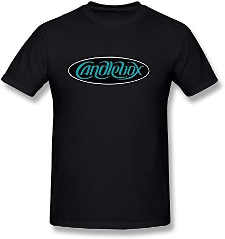 HUIMIN Men's Candlebox T-shirt XS Black
