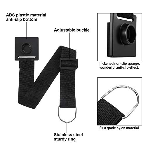 Patelai 2 Packs Cello Endpin Anchor Non-slip Endpin Stopper Endpin Holder Stand Cello Antiskid Device Thick Pad Anti-Scratch Sponge for Cellist Practice Performance