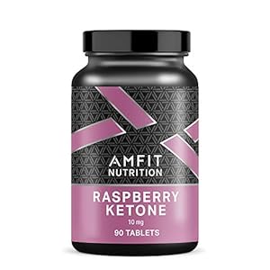 Amazon Brand – Amfit Nutrition Raspberry Ketone 10mg – 90 Tablets