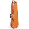 Geigenkoffer 4/4, leicht und stabil – ROKKOMANN Geigenkasten SuperLight Formetui (orange)