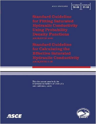 Standard Guideline for Fitting Saturated Hydraulic Conductivity Using Probability Density Functions Asce