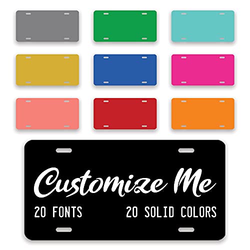 Custom License Plate for Front of Car | Custom Personalized Front 