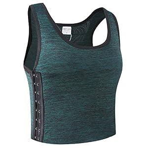 XUJI-Women-Tomboy-Breathable-Cotton-Elastic-Band-Colors-Chest-Binder-Tank-Top-M-6XL