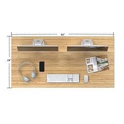 FLEXISPOT Whole Piece Bamboo 55"x28" Desktop Height