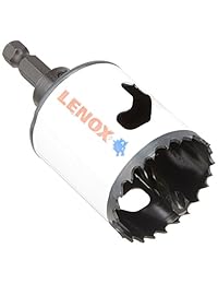 Lenox Tools Sierra Perforadora eléctrica Velocidad Slot arbored Hole Saw con tecnología T3, 1 3 4"