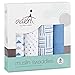 Aden by aden + anais Swaddle Baby Blankets, 4 Pack, Six Uses in One, 100% Cotton Muslin