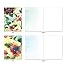 The Best Card Company - 10 Boxed Note Cards with Flowers - Blank Assorted Floral Notecards Bulk (4 x 5.12 Inch) - Watercolor Botanicals M3314