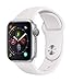 Apple Watch Series 4 (GPS, 40mm) - Silver Aluminum Case with White Sport Band