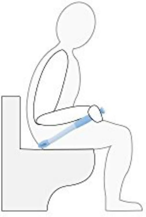 ZIME Elderly and Pregnant Woman Toilet Tissue Aid Tool, Long Reach Tissue Paper Wiper, Grip Toilet Paper or Moistened Wipes: Health & Personal Care