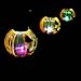 JOYIN 12 PCS Halloween Decorations Light Up Pumpkin Lanterns, Jack-o-Lantern for Great Halloween Props for Great Haunted House Halloween Decoration