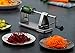 Mitbak Stainless Steel Vegetable Spiralizer Slicer | Industrial-Grade 3-Blade Zoodle Maker | Spiral Slicer Great For Salad, Low Carb, Vegan, Keto, Spaghetti | Gifts for Christmas