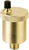 Caleffi 502015A High Capacity Automatic Air Vent 1/8-Inch NPT Male