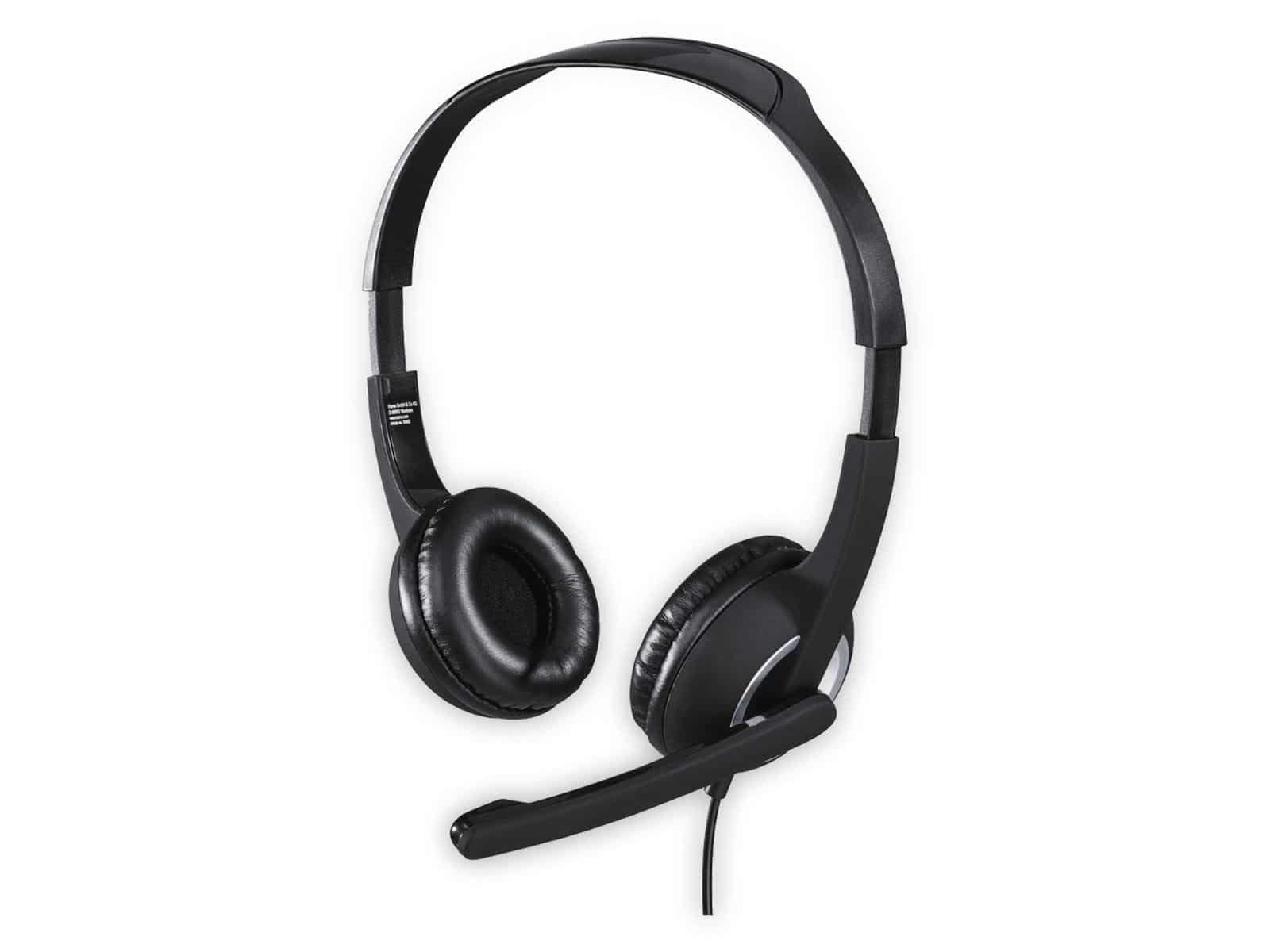 Hama "HS-P150 PC Office Headset | Stereo | 3.5mm Jack | Cabled Volume Control | Black