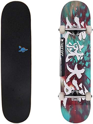 JYHB Tricks Skate Board Cruiser Skateboard The Best Gift Pro Skateboard 31 Inches X7.8 Inches For Beginners And Professionals/Boys/Girls Outdoor Sports