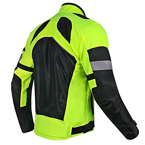 Zomer Motorjas Reflecterende Motorjas Motorjas Racing Pak - Afbeelding 3