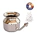 HealthAndYoga™ SteloKleen Superior Neti Pot Learner Improver Kit - Unbreakable Stainless Steel Pot - Smooth Leak Plug Nose Tip - Pure Salt 25 Pieces