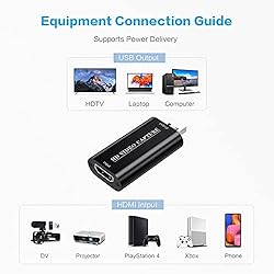 Rybozen HDMI to USB Video Capture Card, HDMI to USB