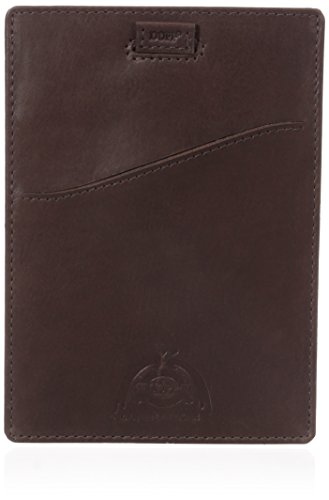 Dopp Men's Carson RFID Blocking Passport Sleeve, Espresso, One Size
