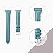 bayite Bands Compatible with Fitbit Versa 2 / Fitbit Versa Lite/Fitbit Versa, Slim Genuine Leather Band Replacement Accessories Strap Versa Women Men (5.3