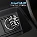 iClever BoostDrive 24W 4.8A Dual USB Car Charger with SmartID for iPhone 7/ 6s / 6s plus / 6, iPad Air 2i, Bluetooh Speaker, Samsung Galaxy S6 / S6 Edge and More, 1-Pack, Black