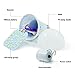 AOREAL Human Body Induction LED Emergency Light Household Lighting Bulbs Rechargable Electricity Lamp BulbS White Light (4 pack) (15)