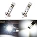 morefulls H1 LED Fog Lights Bulbs - 1600 Lumens 360° Beam Angle 6000k White With Projector (Set of 2)
