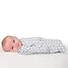 SwaddleMe Original Swaddle Pack of 1 Grey Arrows, Small (0-3 Months, 7-14 Lb, or up to 26 inches)