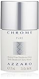 Azzaro Chrome Pure Alcohol-Free Deodorant Stick, 2.6 oz
