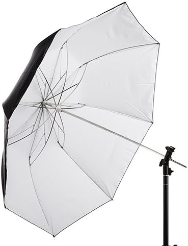 43" Tri-Fold White Umbrella