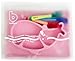 Silicone Placemat Mini Mat For Babies Toddlers Infants Kids Plate Pink Sunction Feeding Tray Whale Shape+3 Color Changing Spoons Bowl Non-Slip Portable BPA&PVC Free Gift Travel Kitchen Table Highchair