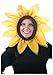 Fun Costumes Sunflower Dreams Yellow Flower Hood Headpiece | Add Sunshine To Your Outfit | Halloween Costume Accessory Standard