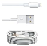 Apple MD818ZM/A Lightning to USB Cable, 1 Meter - Pack of 2 - White