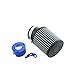 XLYZE Air Filter & Adapter Kit For Predator 301cc 420cc GX340 GX390 Golf Cart Mud Boats Racing Lawnmower Minibike (Blue)