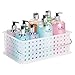 iDesign Spa BPA-Free Recycled Plastic Medium Stackable Basket, 8.7
