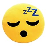 Cute Emoji Stuffed Soft Stuffed Pillow Yellow Smiley Round Emoticon Plush Toy 11