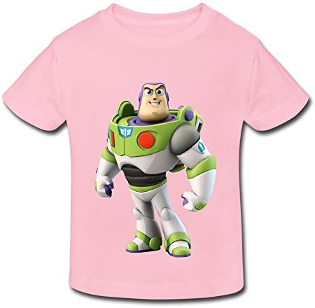 Kids Toddler Toy Story Buzz Lightyear Little Boys Girls T Shirt LightPink Size 3 Toddler