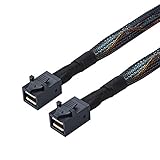 CableCreation Internal Mini SAS HD Cable, Mini SAS SFF-8643 to SFF-8643 Cable, 3.3FT