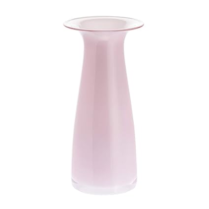 Dartington Crystal Juno Dusky Pink Tall Vase 255 Mm H Amazon