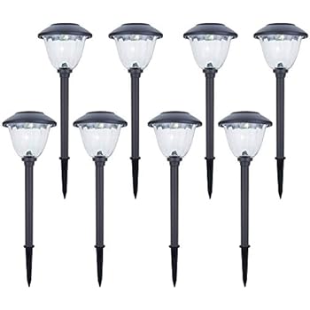 Amazon.com : Energizer 10 Pack Stainless Steel LED Solar Path Lights