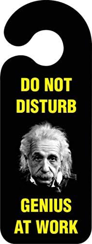 Do Not Disturb Genius At Work Door Hanger Sign …