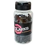 Clarks Derailleur Housing Ferrule (Black, 4-mm)