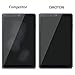 OMOTON[3 Pack] Screen Protector for Tab A 8.0 2018(SM-T387), Tempered Glass/High Definition/Bubble Free Screen Protector for Samsung Galaxy Tab A 8.0 inch 2018 Released
