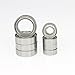 HobbyPark Ball Bearings 4x8x3mm 8x12x3.5mm for WLtoys 1/18 A949 A959 A969 A979 RC Car Replacement
