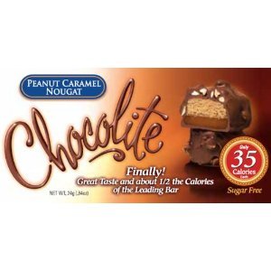 Chocolite Peanut Caramel Nougat 16 count